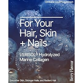 BeMe Liquid Collagen for Women - 2500mg Verisol hydrolyzed Marine Liquid Collagen - Clinically Tested Collagen Supplements - Quick Absorption, high bioavailability - Supports Skin, Hair & Nails