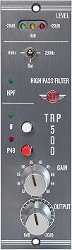 TRP500 High Gain, High Impedance Low Noise 500 Series Preamp