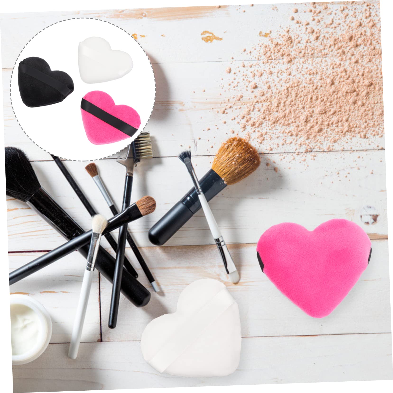MAGICLULU 3 Set Di Spugne Per Il Trucco Del Viso Gentle Touch Per Occasioni Speciali 9 Pezzi * 3