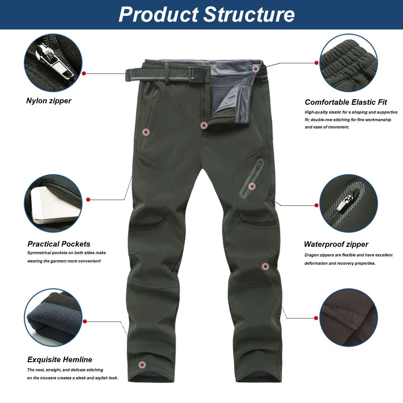 Skianzug Herren 2 Teilig Wasserdicht Warm Ski Anzug Männer Winter Kombi Winddicht Skibekleidung Schneeanzug Gefüttert Thermo Skijacke Skihose Outfit Atmungsaktiv Outdoor Snowboard Ausrüstung Snowsuit