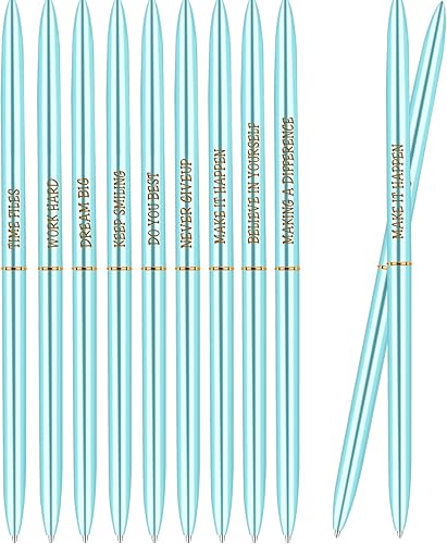 Miniatura 2 de QISVVE Paquete de 9 bolígrafos, regalos de agradecimiento, bolígrafos elegantes para diario, bonitos bolígrafos para mujeres, niñas, profesores y