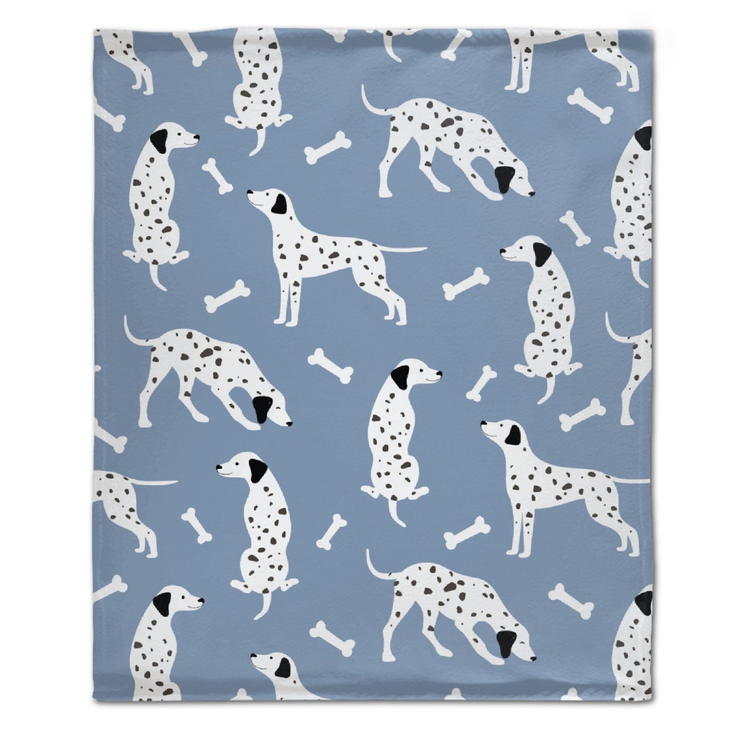 Dog Dalmatians Blanket, Dalmatians Gifts for Girl boy Children Toddler, 40