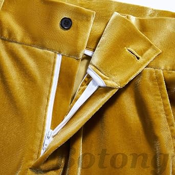 Womens Velvet Suit 2 PC Double Breasted Pants Suit Peak Lapel Formal Tuxedos Business Outfit