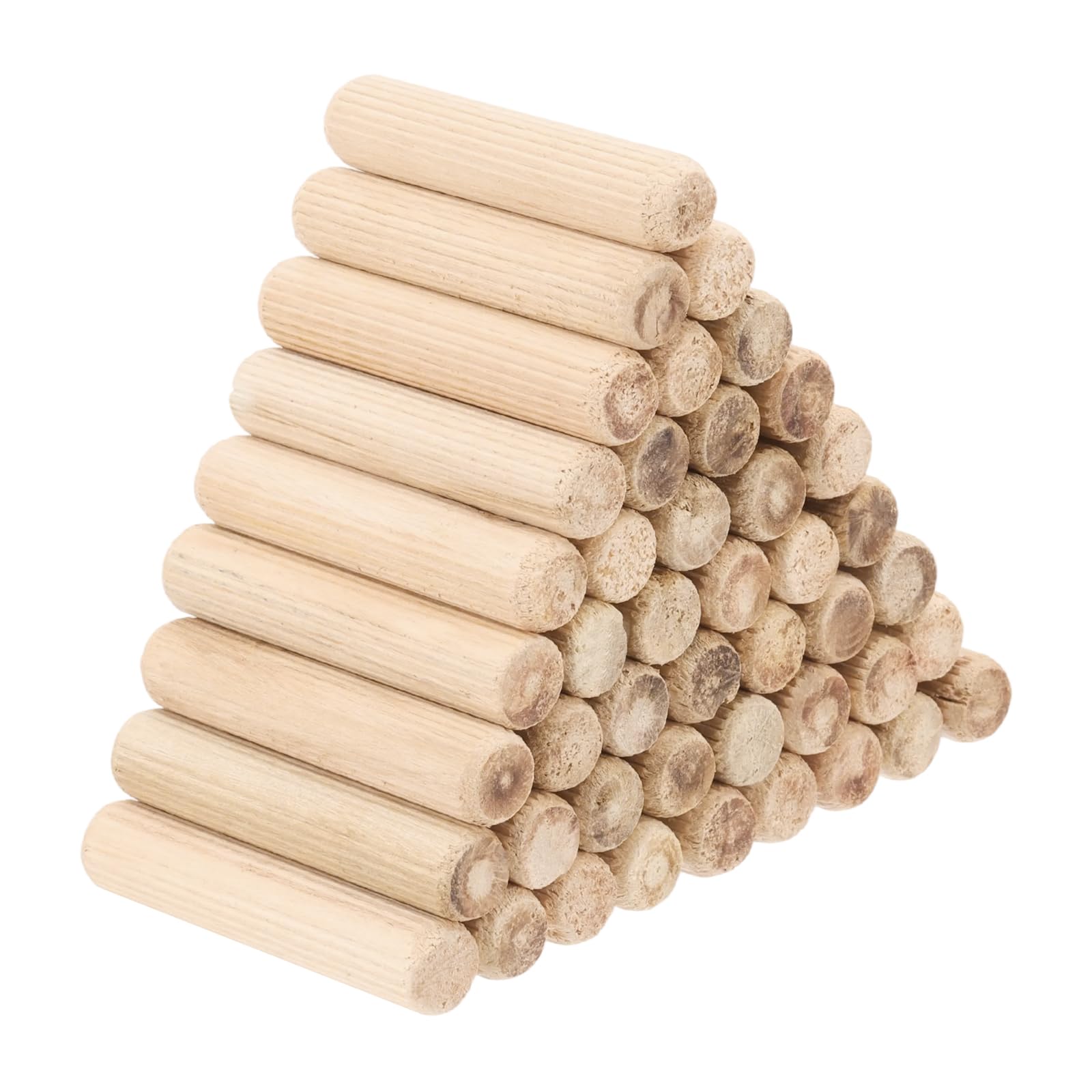 PATIKIL 1/2" x 2-3/8"(12 x 60mm) Wood Dowel Pins