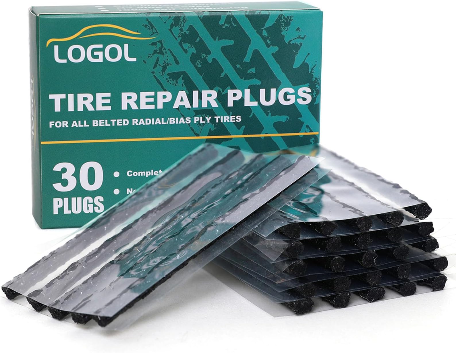 A2Z Tire Supplies Brown Tire Plug Insert String Tubeless