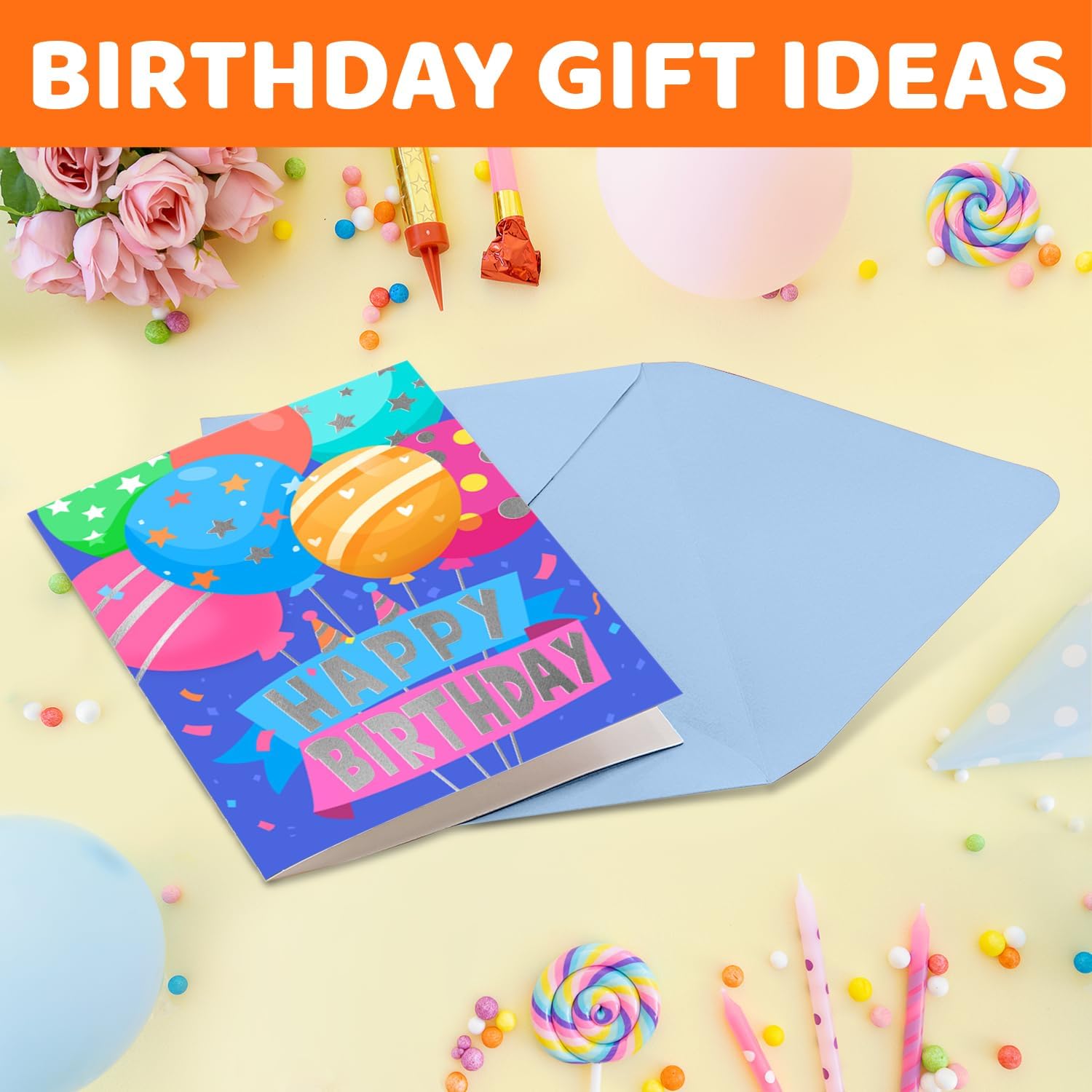 HAPPYPOP Birthday Gifts Ideas - Socks for 6-10 Year Old, Birthday Gift with Greeting Card - Image 3