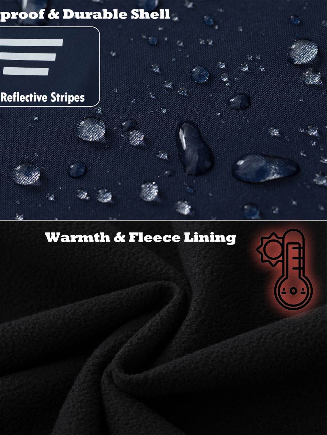 KVE Men's Softshell Vest Windproof Lightweight Golf Vest Outerwear with Pockets, Sleeveless Jacket for Sports - Image 4