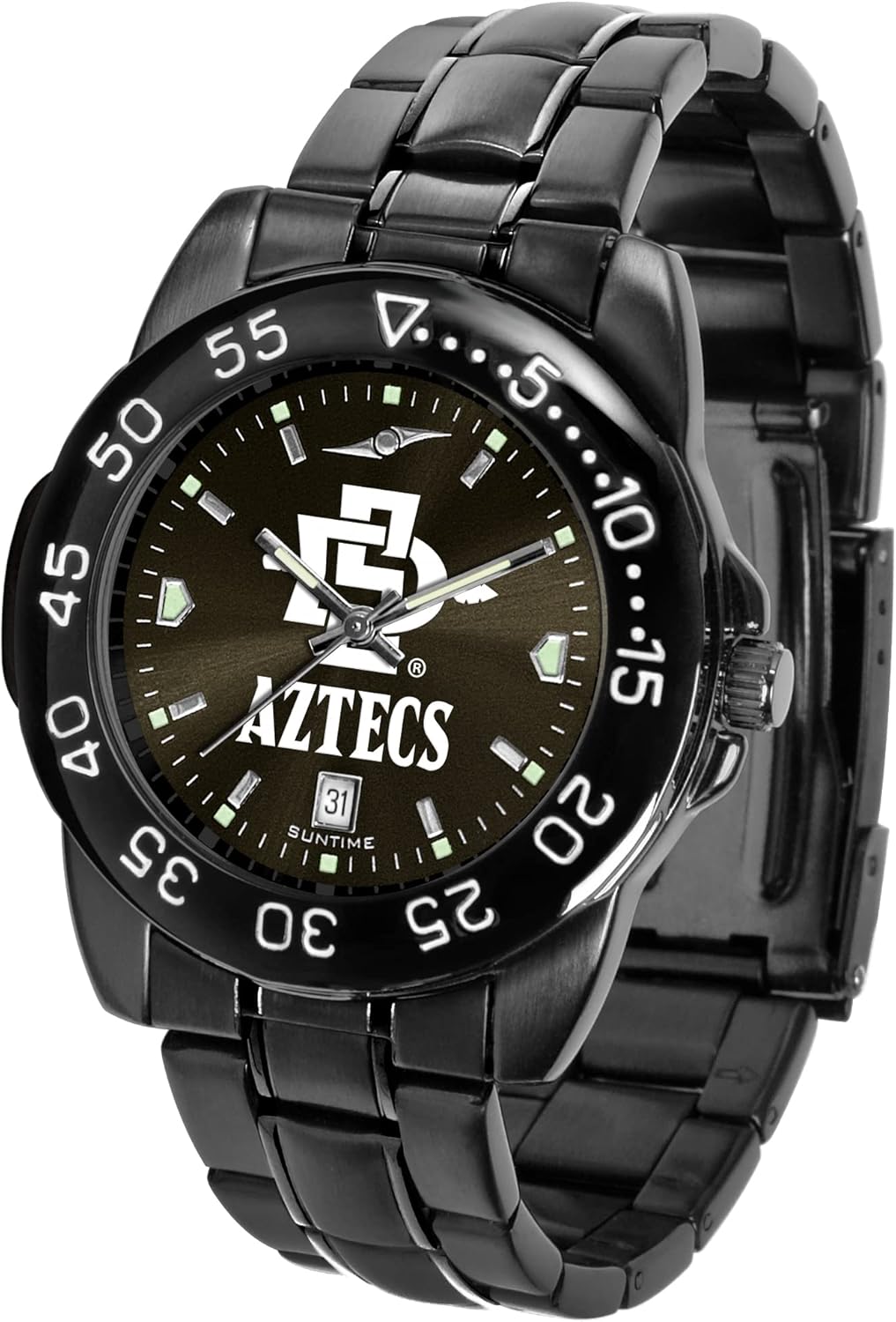 SunTime Men's San Diego State Aztecs Fantom Sport Watch