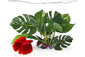 SunGrow Artificial Frog Bit Plant for Aquarium