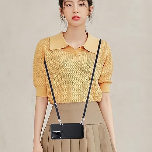 Miniatura 8 de Case for Xiaomi 11T, Shockproof Silicone TPU Cover for Xiaomi 11T,for Xiaomi 11T Pro with Card Slots with Lanyard Comfortable Touch Phone Case for