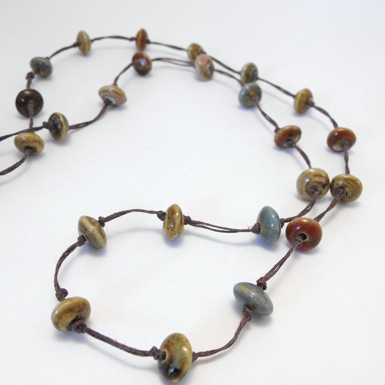 Hemptique 100% Hemp Cord Spool - 62.5 Meter Hemp String - Made with Love - No. 20 ~ 1mm Cord Thread for Jewelry Making, Macrame, Scrapbooking, DIY, & More - Light Brown - Image 3