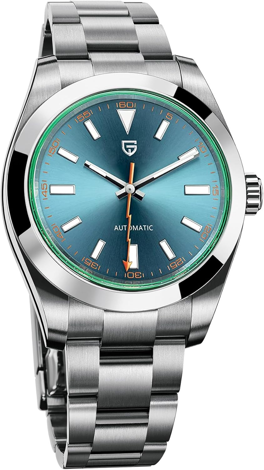 Pagani Design PD1733 Uomo Orologi Automatici 40MM Uomo Orologi Meccanici da Polso Vetro Zaffiro Verde AR rivestito Orologi NH35A Impermeabile Orologi Pagani Design PD1733 Uomo Orologi Automatici 40MM Uomo Orologi Meccanici da Polso Vetro Zaffiro Verde AR rivestito Orologi NH35A Impermeabile Orologi