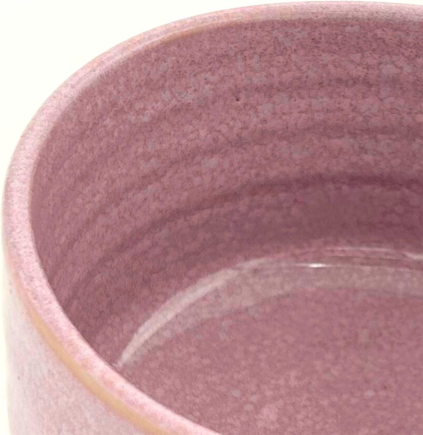 Product of Gifu Japan Ceramic Matcha Bowl – Handmade Chawan Matcha Bowl, Japanese Bowl, Pink, 21.1 oz, 620ml - Image 6