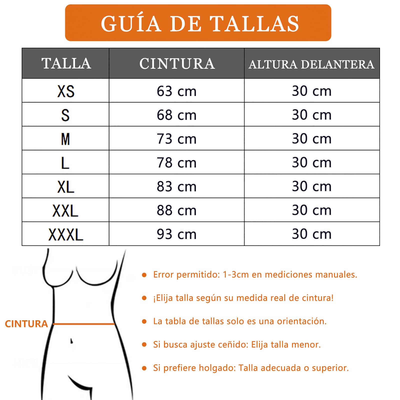 Genérico Faja Reductora Deportiva con Varillas, Alta Compresión, Triple Capa Transpirable, Soporte Lumbar 360°