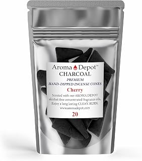 1'' Cherry Incense Charcoal Cones (20 Pack)