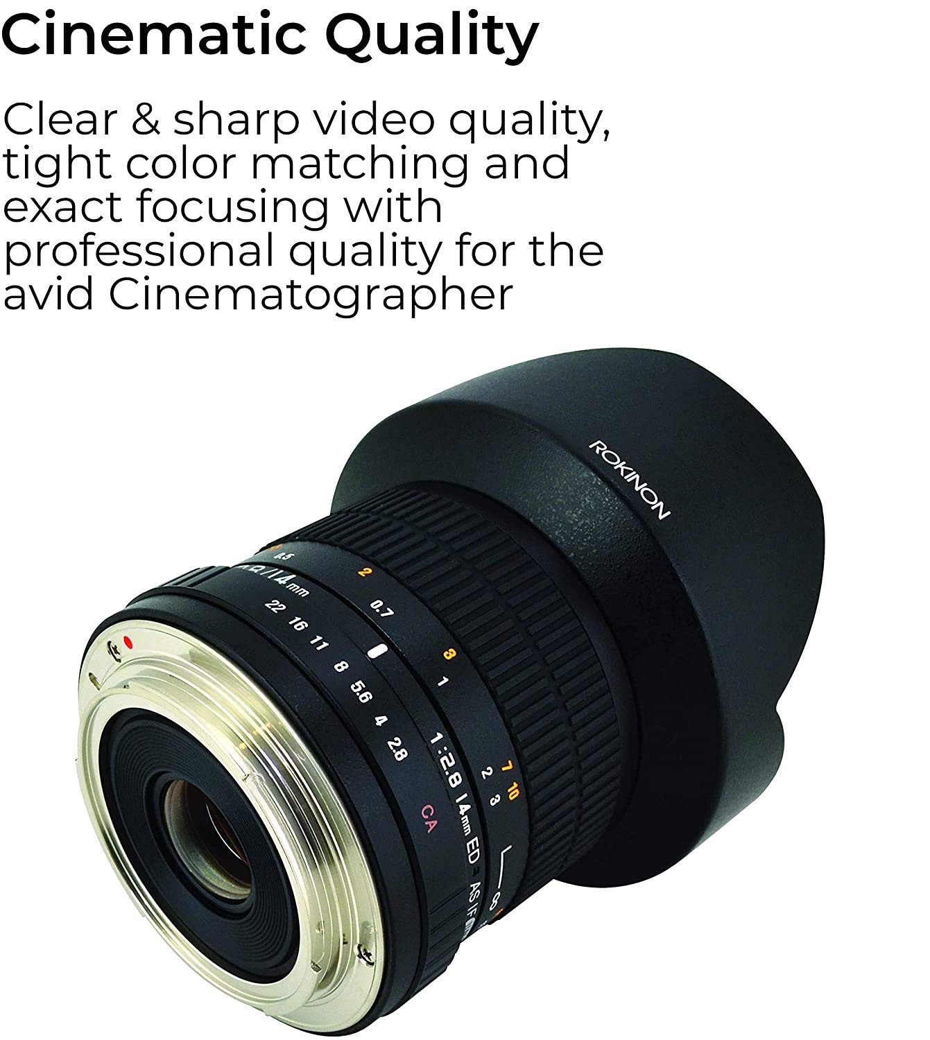 Rokinon Lens Kit Samyang 24mm Pentax Rokinon Cine DS 4-Piece