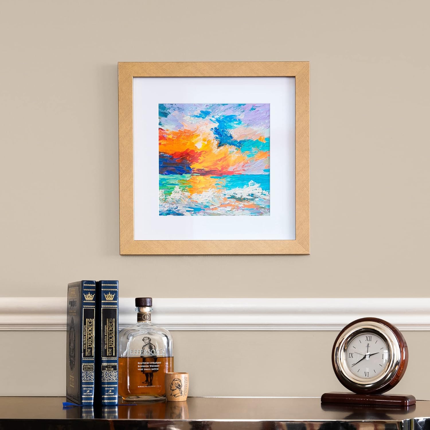ArtToFrames 9x25 inch Classic Gold Picture Frame, 2WOM0066-76808-YGLD-9x25