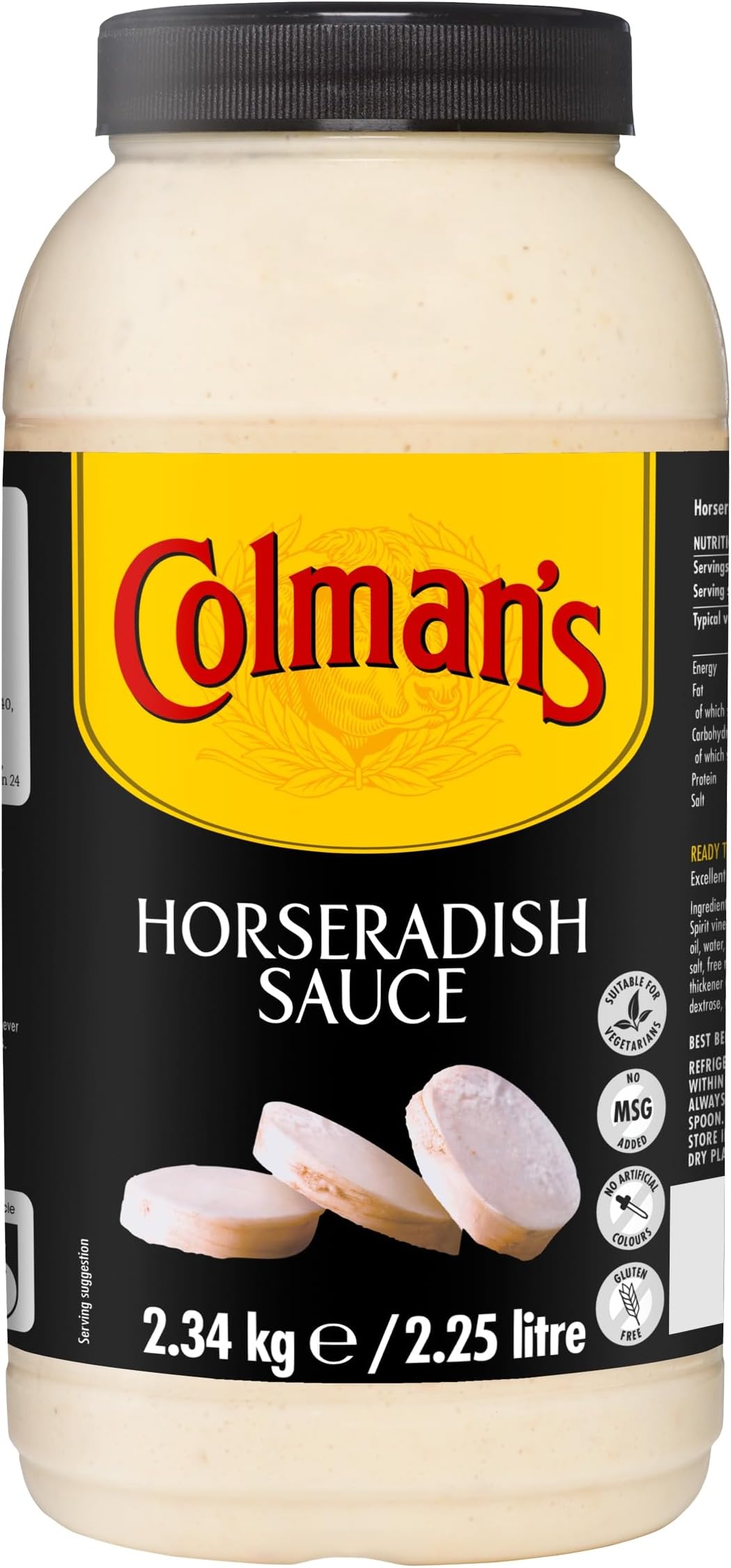 Horseradish Sauce, 2.25 Litre