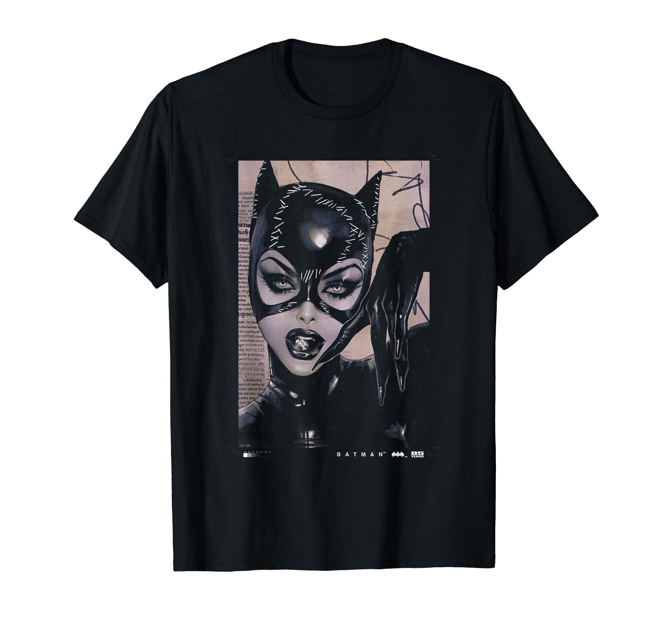 BATMAN キャット グラフィック Tシャツ ブラック L BATMAN キャット グラフィック Tシャツ ブラック L Batman Cat Tee