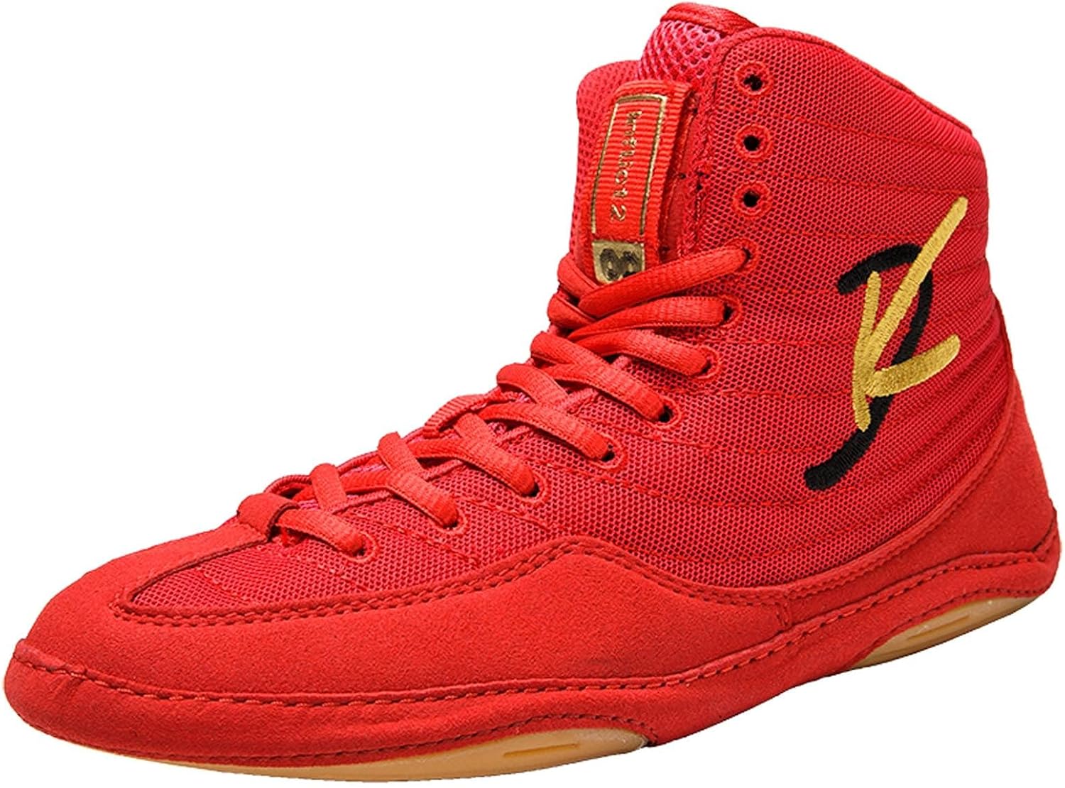 Men's Women's Boxing Wrestling Shoes Youth Combat Boxers Trainer Breathable Fighting Competition Shoes for Athletic Fitness