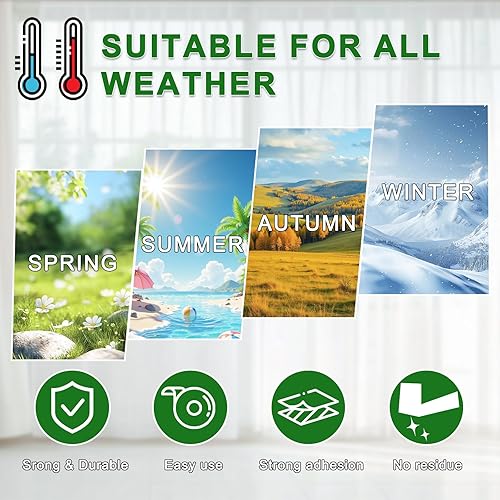 Miniatura 4 de Cinta selladora transparente, contra condiciones climáticas, cinta adhesiva sin residuos, cinta aislante para puertas, ventanas y espacios entre el