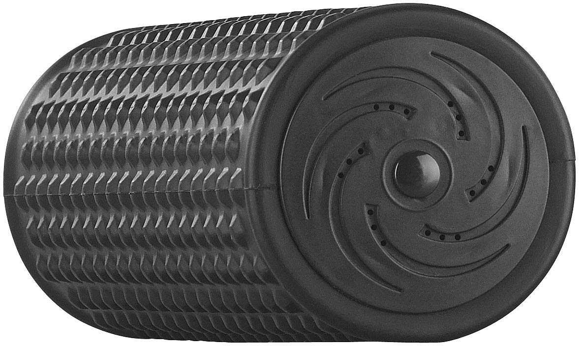 PEARL sports Massagerolle: Elektrische Faszienrolle mit 5-stufiger Vibration und Akku, Ø 85 mm (Elektronische Faszienrolle, Massagerolle elektrisch, Sport)