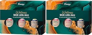 Kneipp Geschenkset Wellness Bade Lieblinge - Geschenkpackung mit 3 beliebten Badeölen von Kneipp - Testgrößen zum Kennenlernen und Verschenken - 3 x 20ml (Packung mit 2)