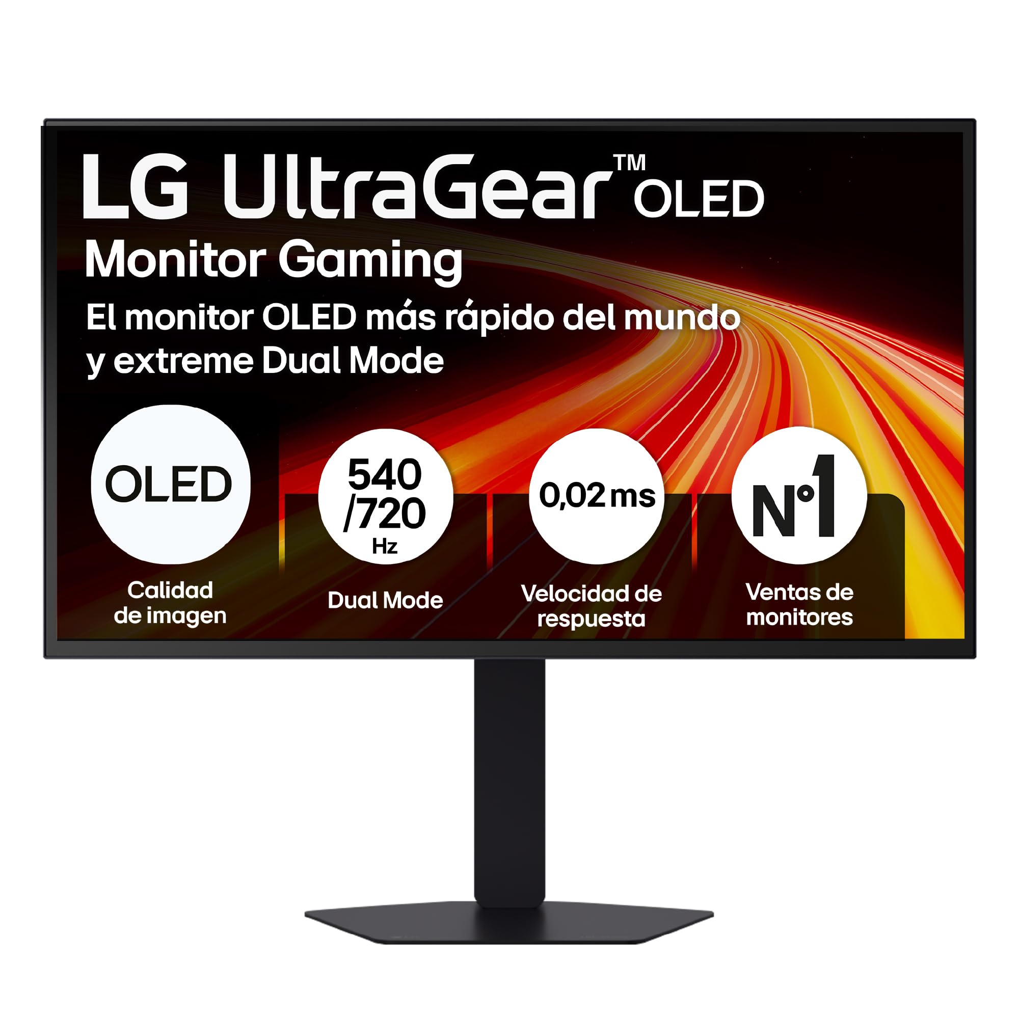 LG Monitor Gaming Ultragear OLED 27GX790B-B – 27”, Morado