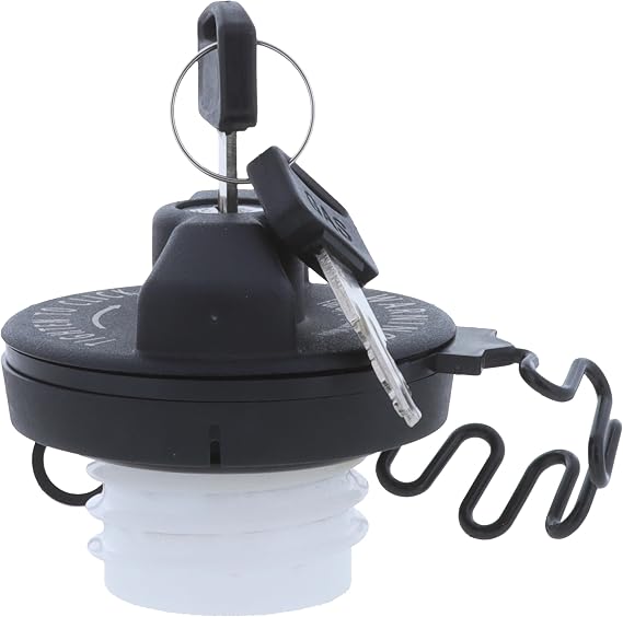 MotoRad Regular Locking Fuel Cap,Black