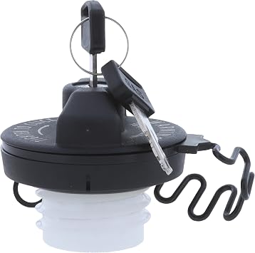 MotoRad Regular Locking Fuel Cap,Black
