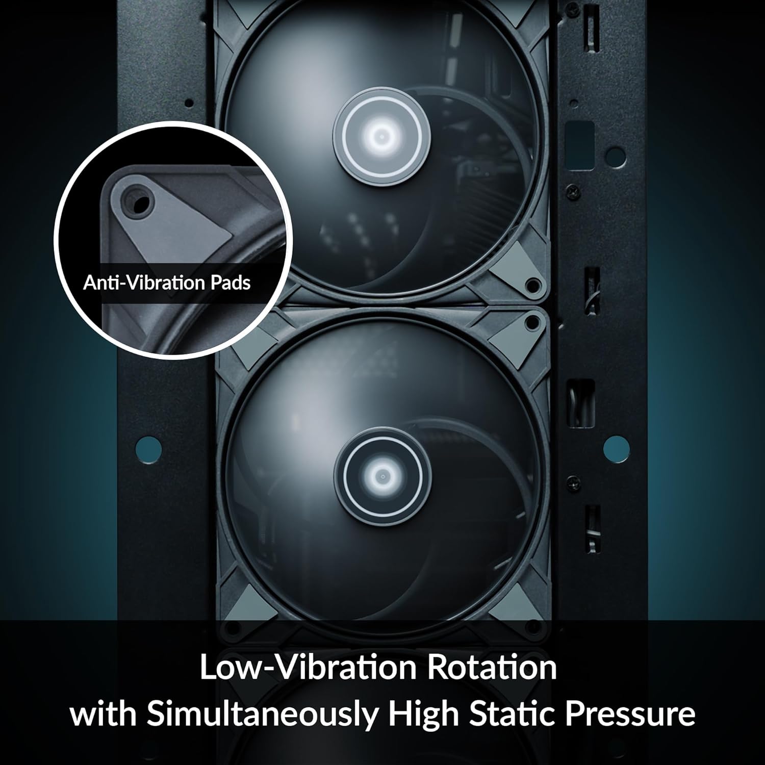 ARCTIC P14 Max - PC Fan, High-Performance 140mm Case Fan, PWM Controlled 400–2800 RPM, Optimised for Static Pressure, 0dB Mode - Black