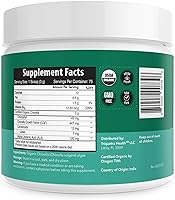 Vista 9 de Polvo orgánico de Chlorella - Cruda y cultivada al sol - Algas verdes densas en nutrientes con CGF (factor de crecimiento de Chlorella), apoya