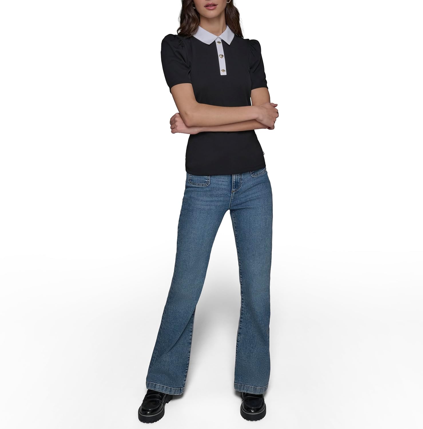 Karl Lagerfeld Womens Office Friendly Fashionable Top - Image 2