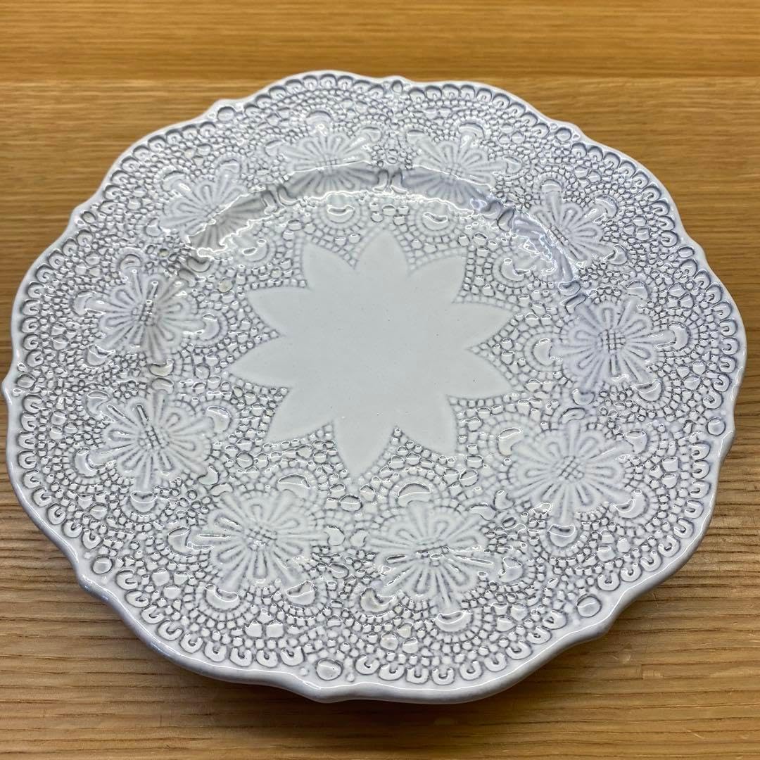 ブランディボワール BLANC D'IVOIRE デザートプレート 20㎝