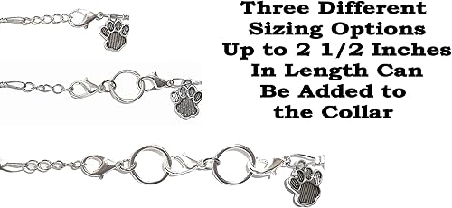 Miniatura 3 de Collar para mascotas, joyería ajustable con cuentas, amante de las mascotas, dije de huella de pata, perros pequeños, medianos, gatos, gatitos,