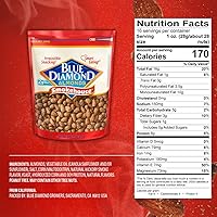 Vista 4 de Blue Diamond Almonds Smokehouse - Frutos secos con sabor bolsa resellable de 16 onzas paquete de 1