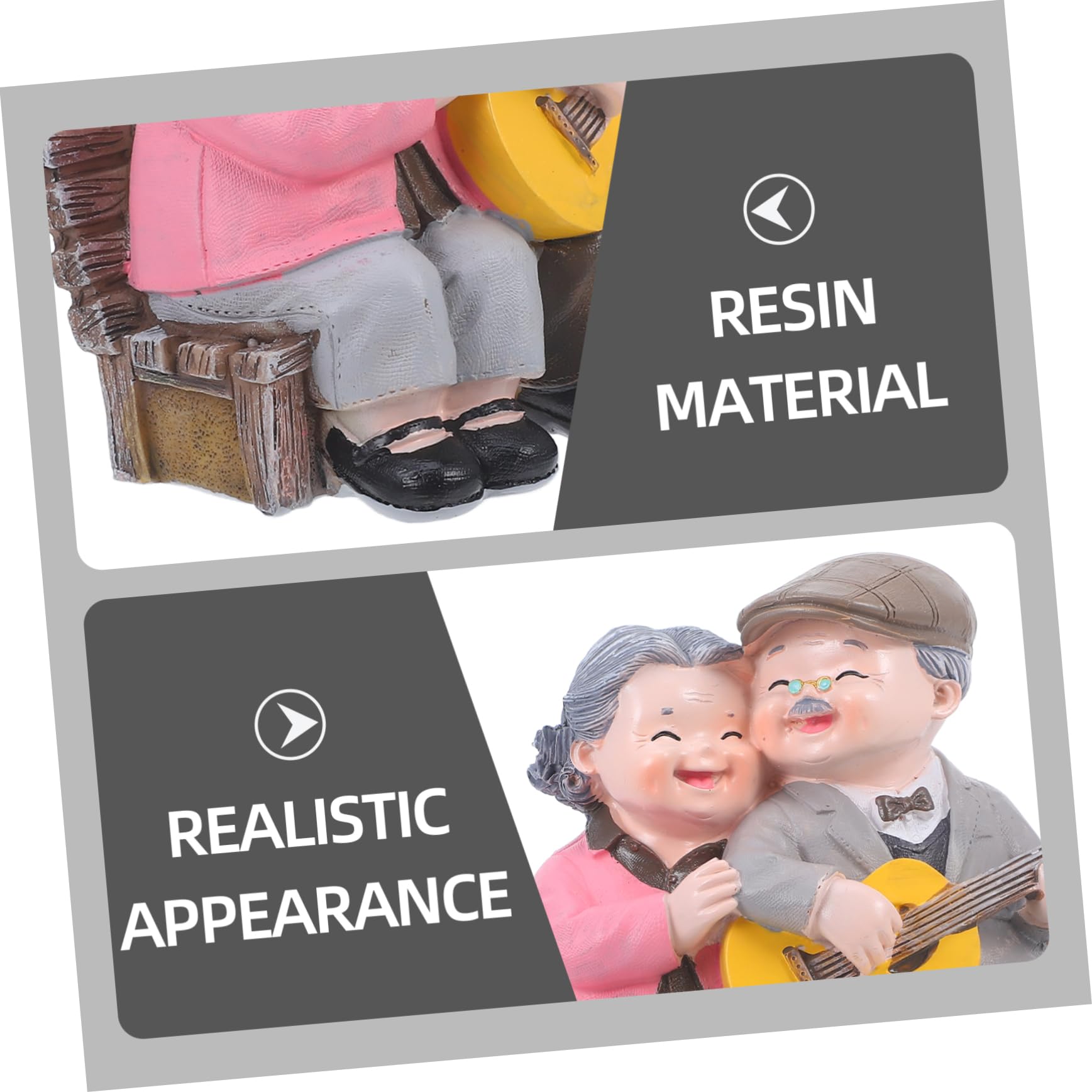 Veemoon Figurines Couple Petites PVC Statues DéCoratives Romantiques Couple Dessin Animé Ornements De Personnage De Baiser De Bureau Miniatures pour Maison Ou Bureau DéCor - Pas de Tabouret