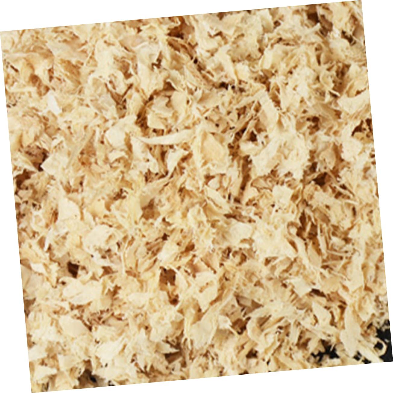 500g Hamster Nesting Material Natural Wood Shavings Bedding for Pets Safe Absorbent Hamster Beddings for Gerbils Guinea Pigs and Other Animals
