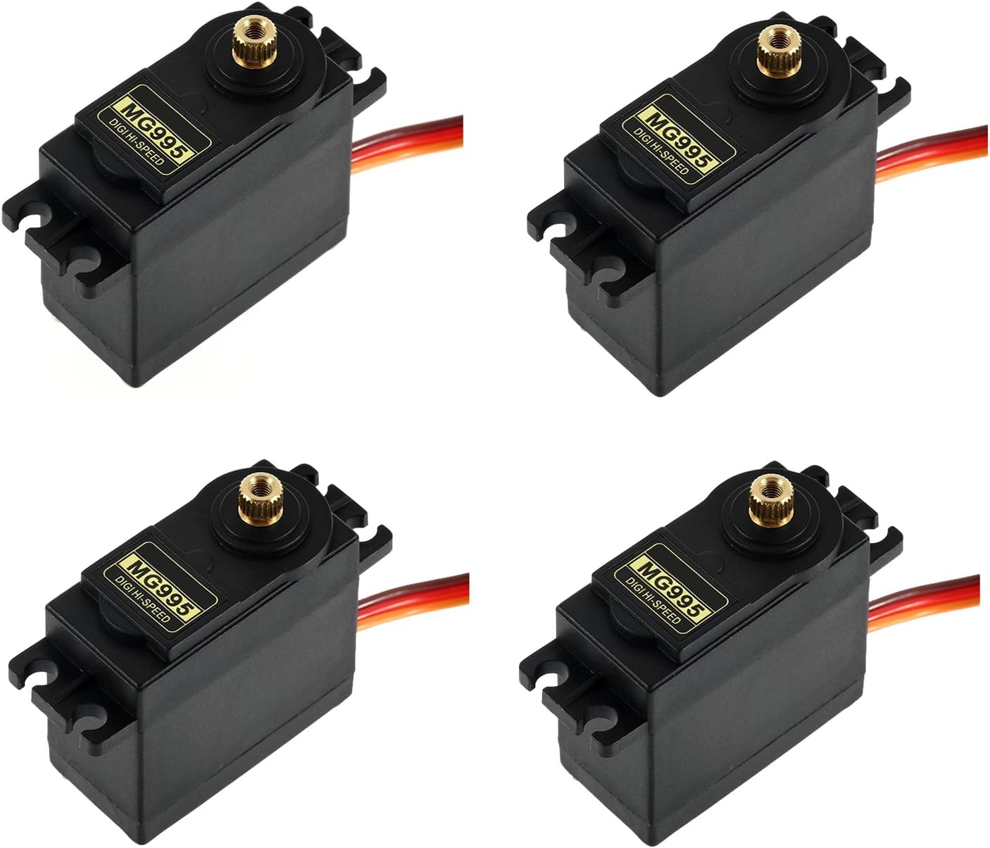 RioRand 4 Sets MG995 Metal Gear High Speed Torque Servo RC Parts