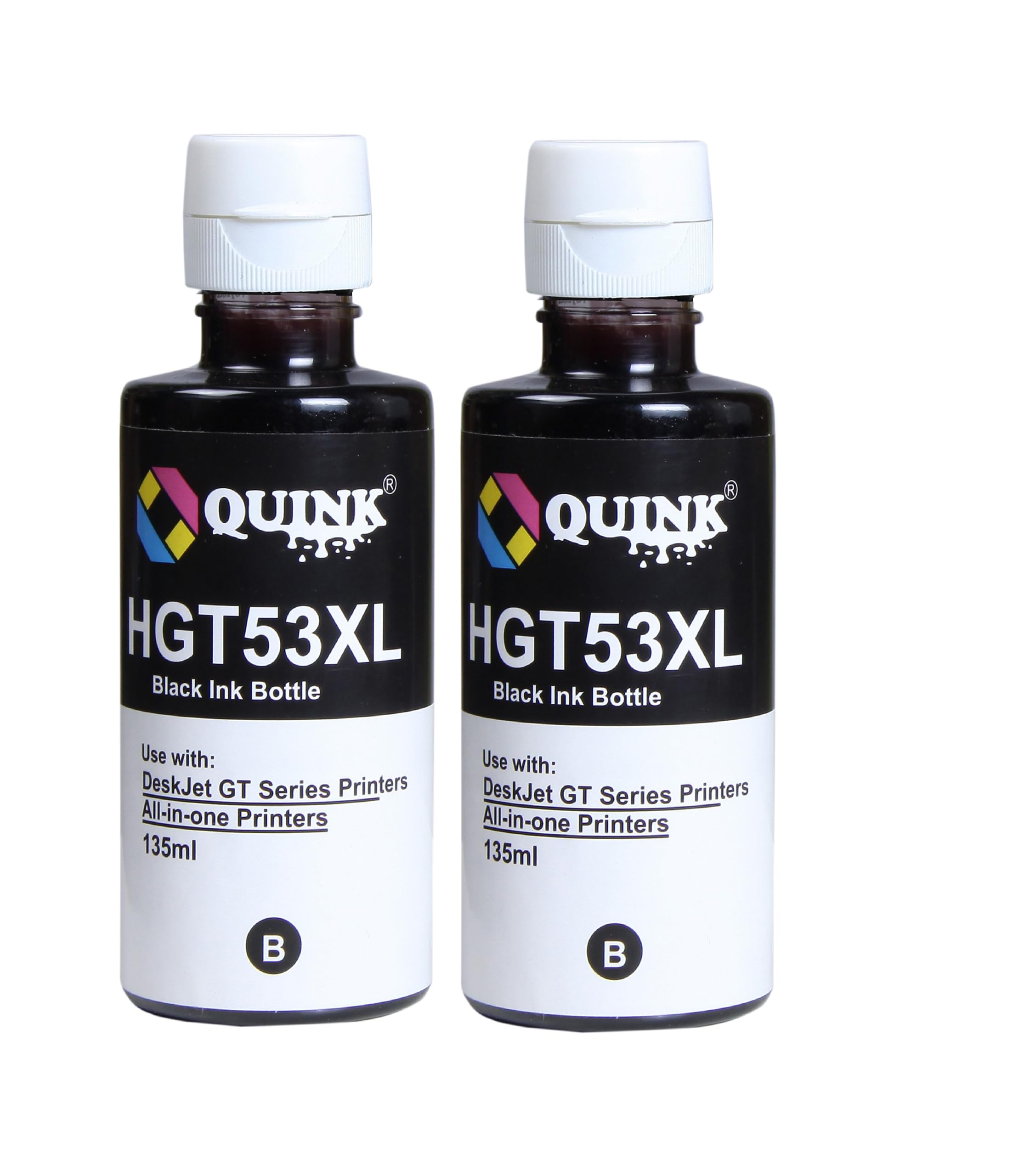 See full amazon price history chart for QUINK GT53XL Compatible Refill Ink for 310 315 319 410 415 419 5810 5820 5821 Inktank Printers (2 Black) QUINK GT53XL Compatible Refill Ink for 310 315 319 410 415 419 5810 5820 5821 Inktank Printers (2 Black) (B0C5MVX6PN) Amazon Price History, Amazon Price Tracker