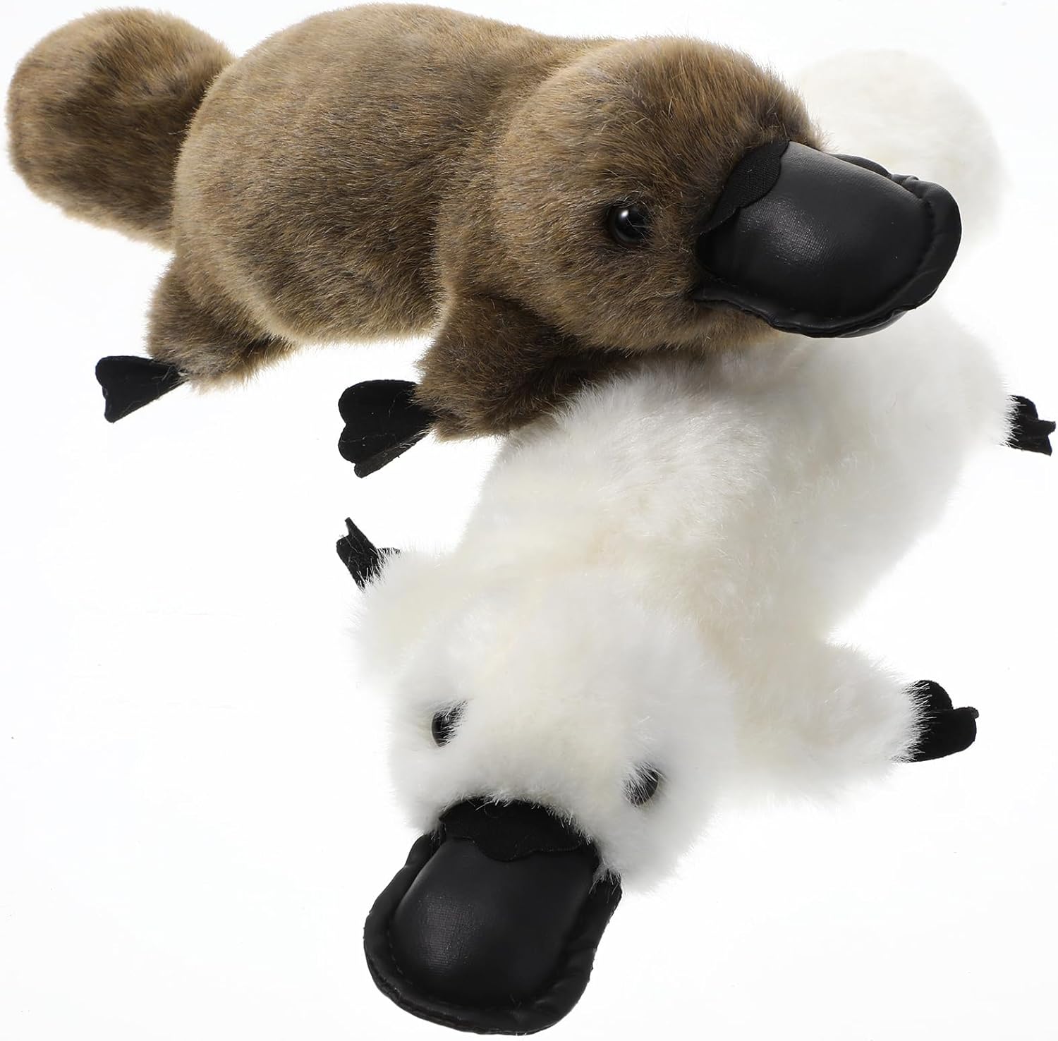 HyDren 2 Pcs Duckbill Stuffed Animal 12 Inch Duckbill Soft Plush Pillow Toy Companions for Kids