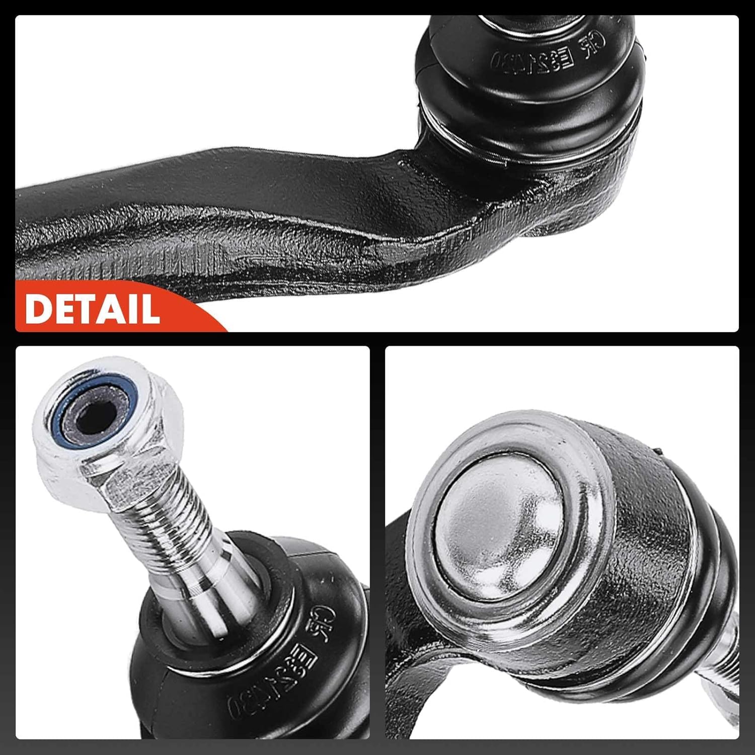 A-Premium 2 x Front Outer Tie Rod Ends, Compatible with BMW 525i 2001-2003, 528i 1997-2000, 530i 2001-2003