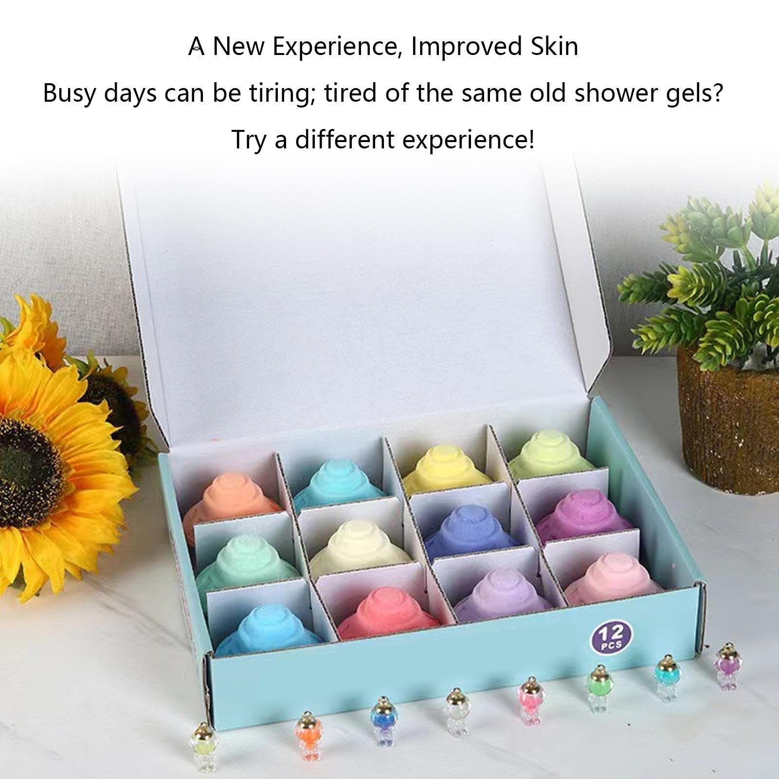 Lot de 12 boules de bain avec jouets pour enfants