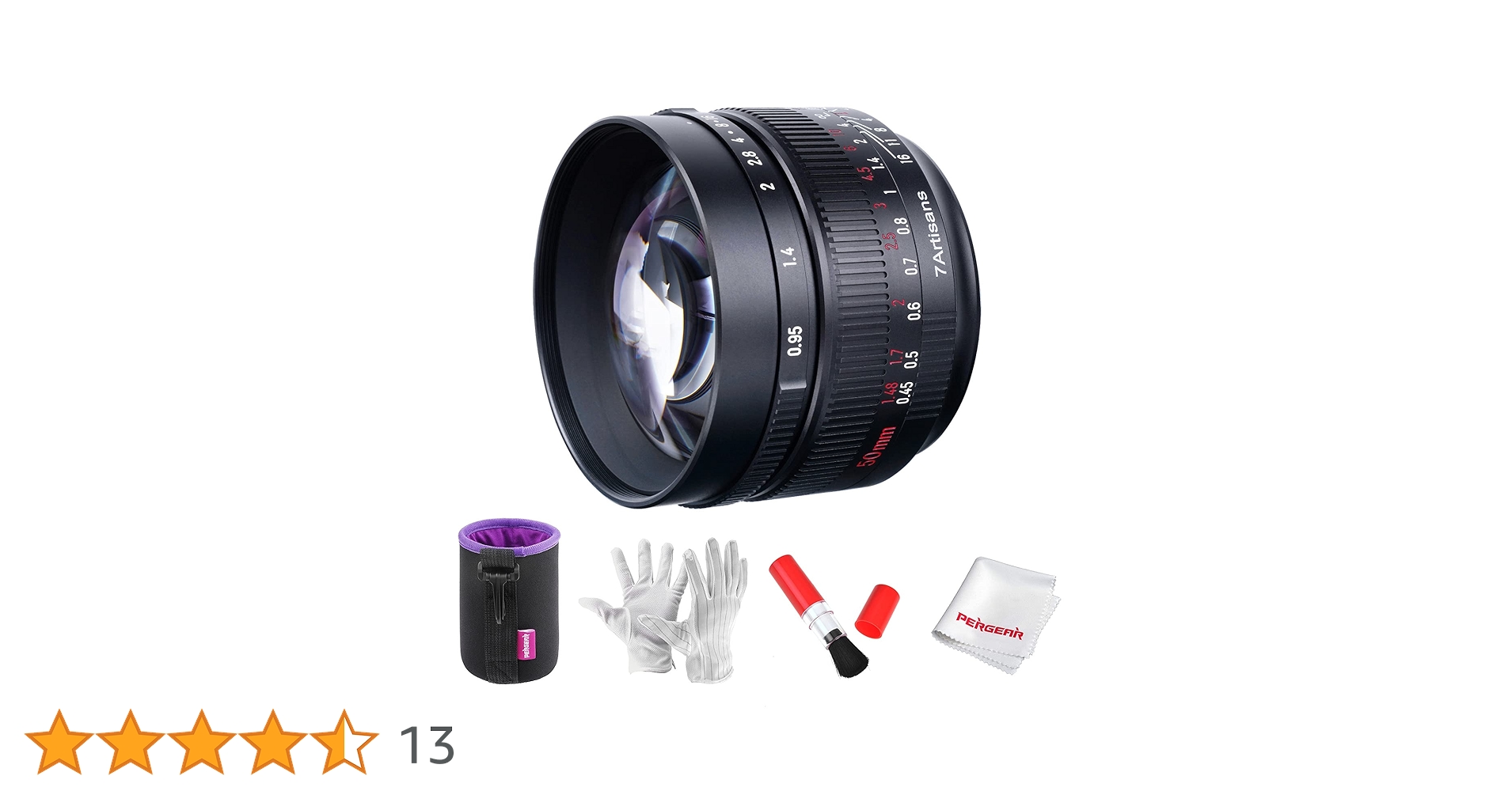 Amazon.co.jp: Pergear 7artisans 50mm F0.95 ポートレート用