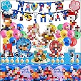 103PCS Paw Dog Geburtstag Deko Set, Geburtstag Geschirr Set...