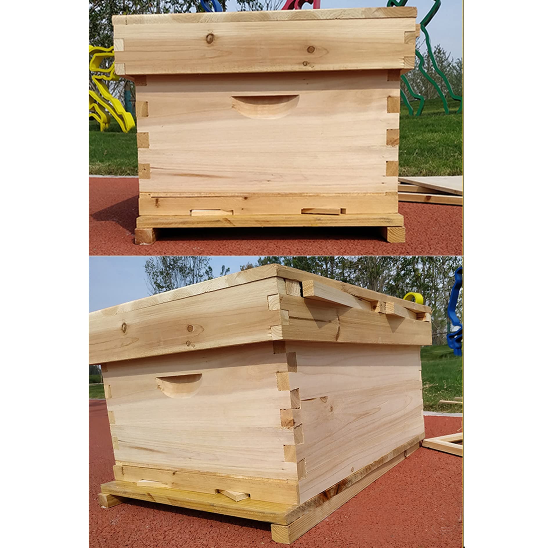 macto様 蜜蜂養蜂巣箱10枚箱 継箱セット 【公式通販】
