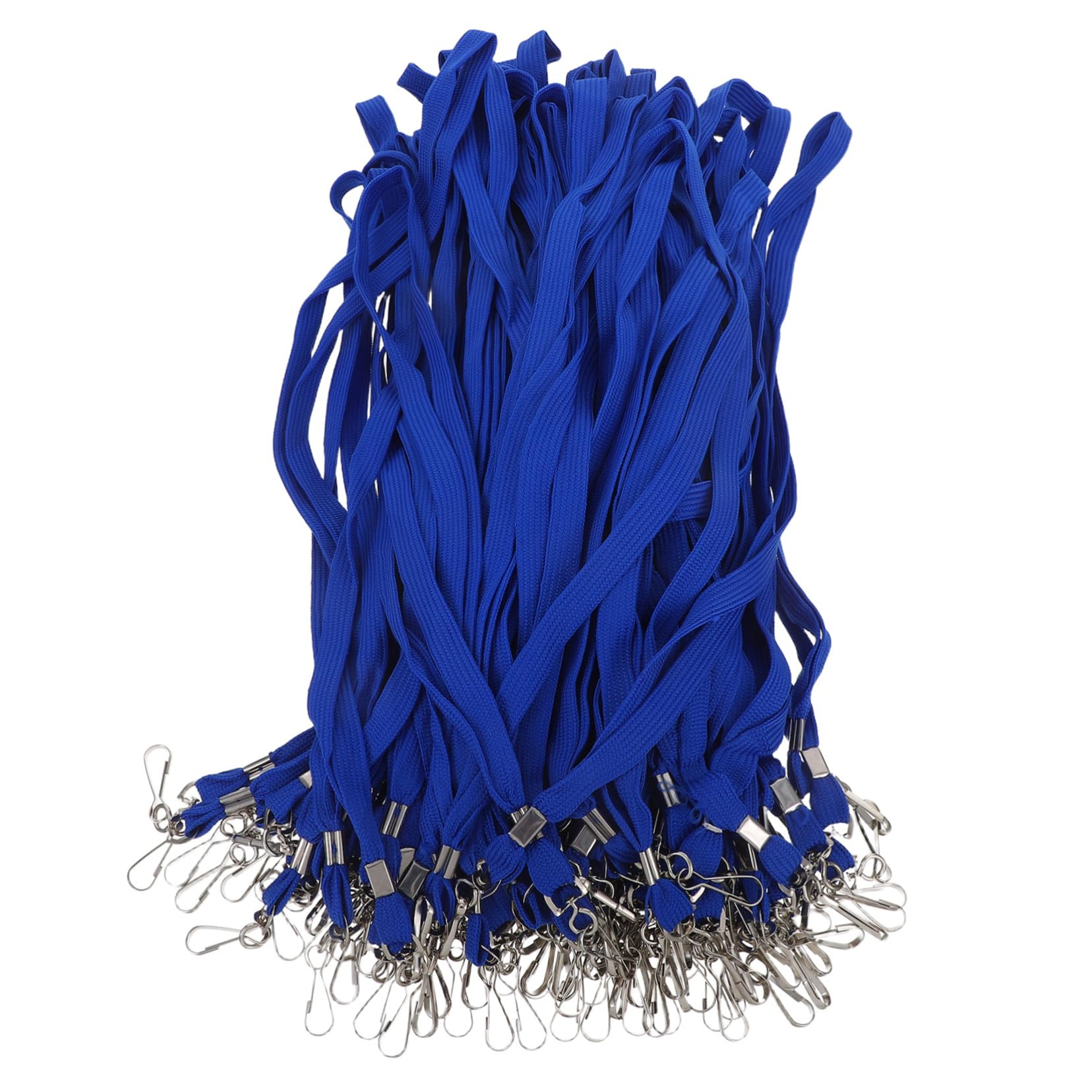 NUOBESTY 100pezzi Cordino Per Porta Badge Identificativi Cordini Porta Badge Con Clip Sgancio Rapido Laccetto Da Collo Antistrappo Tessere Identificative Ufficio Scuola Fabbrica