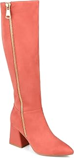 Womens Idinna Tru Comfort Foam Block Heel Knee High Boots Clay 6.5 Regular Womens US