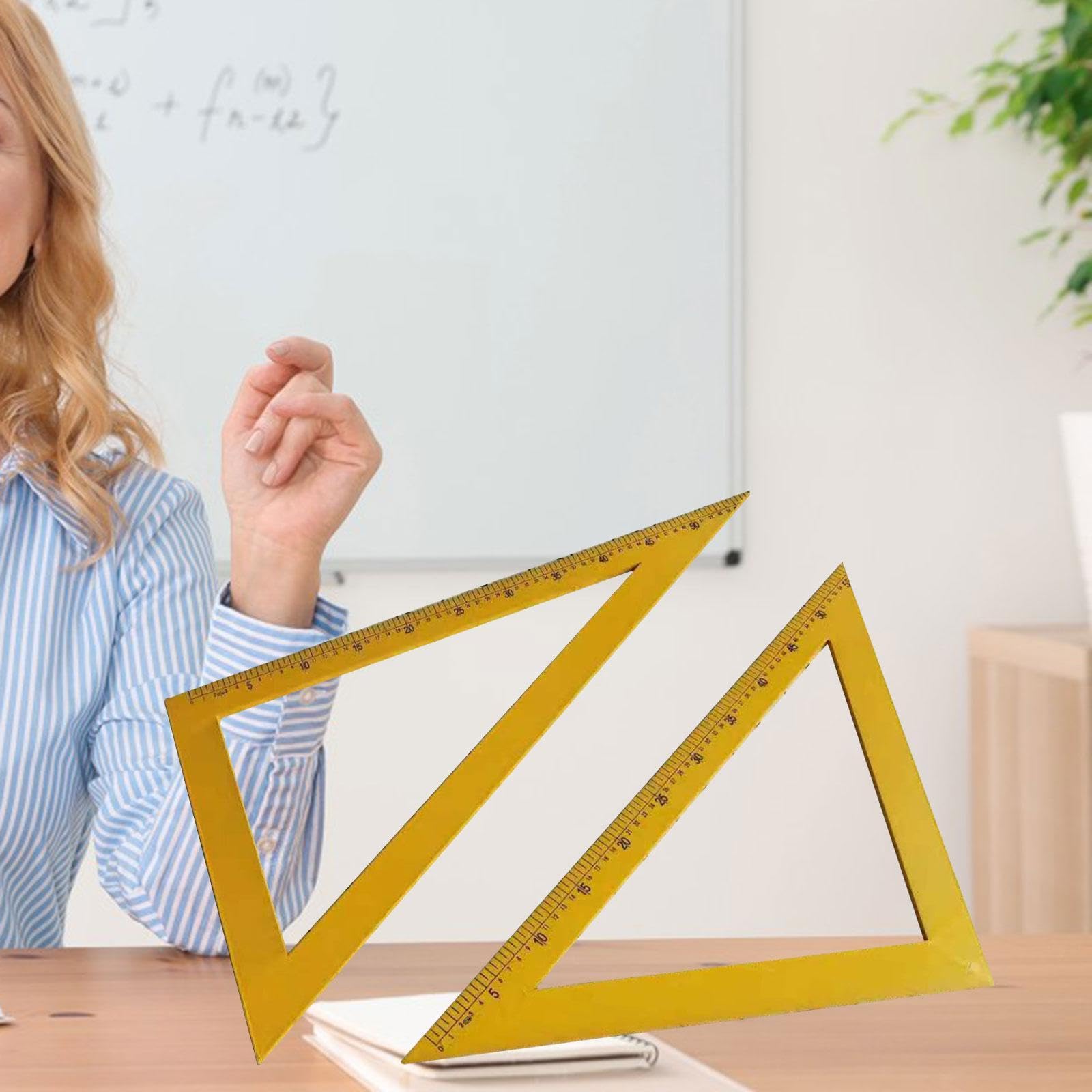Tableau blanc Géométrie Math Géométrie Règle Multifonction Enseignement Règle pour l'Ingénierie, Triangle