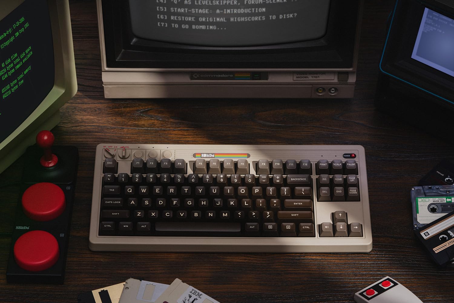 8BitDo Retro Mechanical Keyboard, 87 Keys - Image 6
